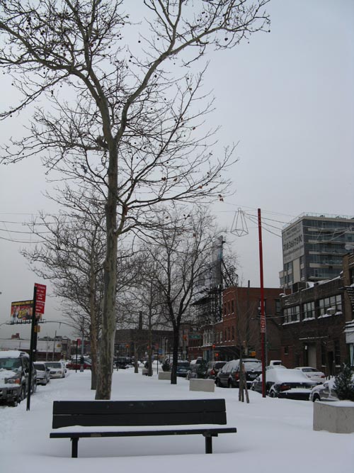 Vernon Mall, Hunters Point, Long Island City, Queens, December 20, 2009