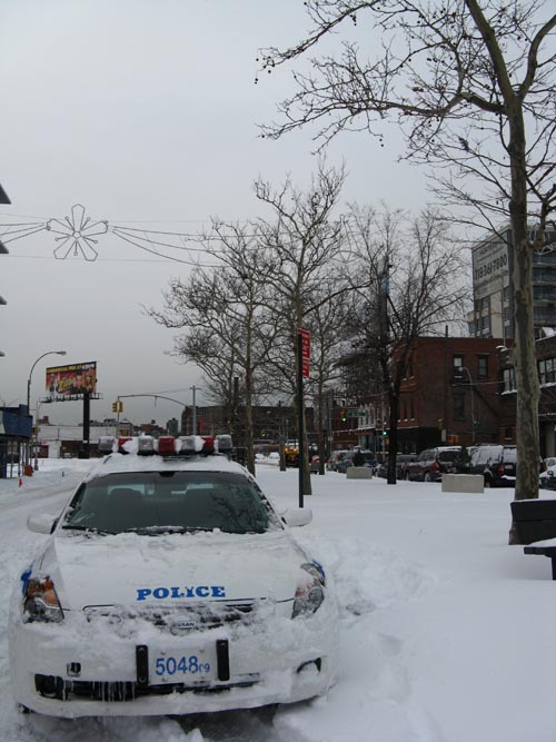 Vernon Mall, Hunters Point, Long Island City, Queens, December 20, 2009