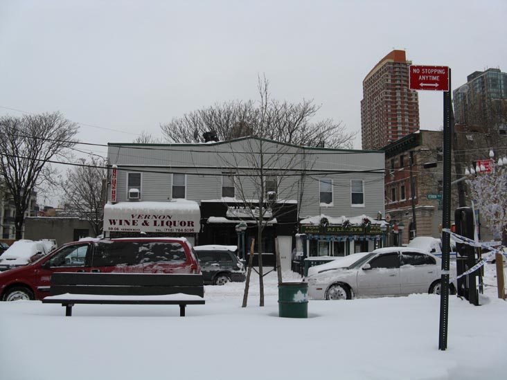 Vernon Mall, Hunters Point, Long Island City, Queens, December 20, 2009