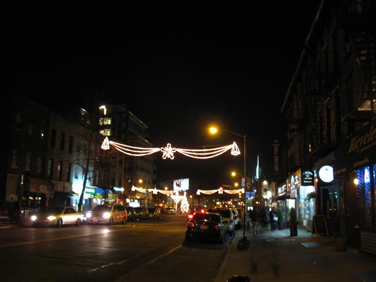 Vernon Mall, Hunters Point, Long Island City, Queens, December 8, 2010