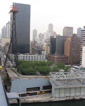 Upper East Side of Manhattan from the Queensboro Bridge