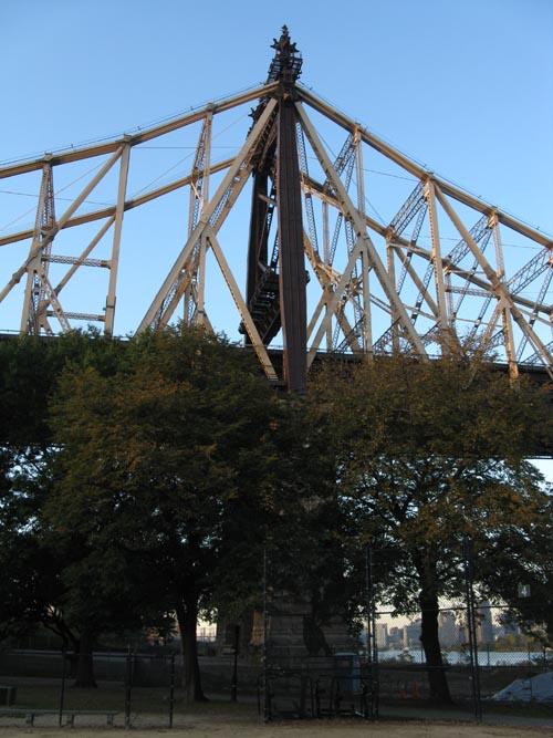 Queensboro Bridge From Queensbridge Park, Long Island City, Queens, October 20, 2009