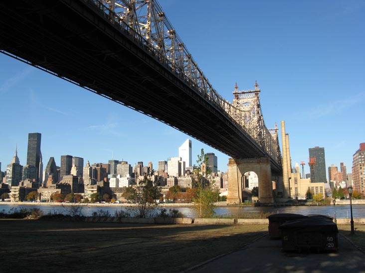 Queensboro Bridge and Midtown Manhattan From Queensbridge Park, Long Island City, Queens, November 4, 2009