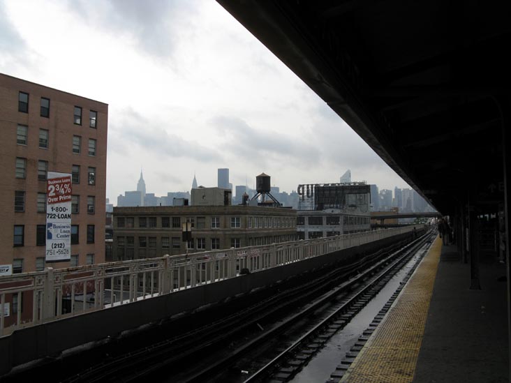 Manhattan Skyline From Queensboro Plaza Subway Station, Long Island City, Queens, May 20, 2008