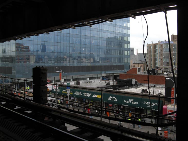 Gotham Center, View From Queensboro Plaza Station, Queens Plaza, Long Island City, Queens, October 12, 2010