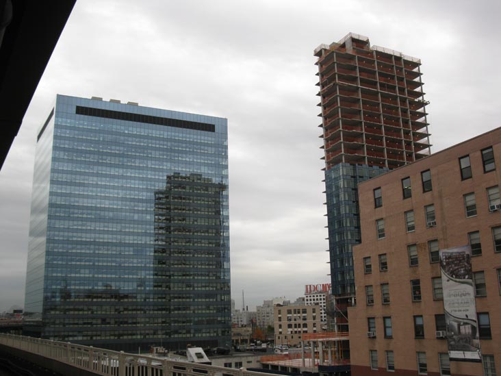 View From Queensboro Plaza Station, Queens Plaza, Long Island City, Queens, November 15, 2011