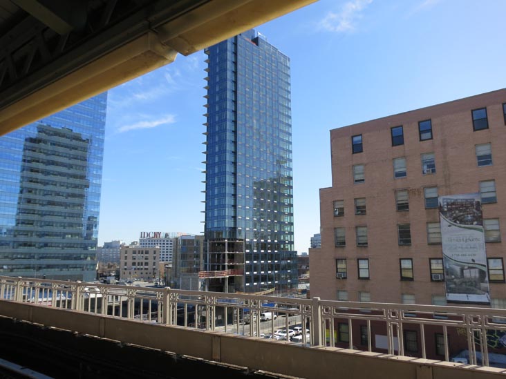 View From Queensboro Plaza Station, Queens Plaza, Long Island City, Queens, April 3, 2012