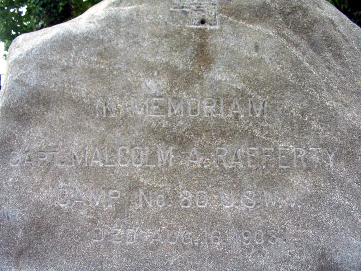Captain Malcom A. Rafferty Memorial, Rafferty Triangle, Long Island City, Queens