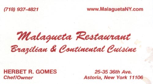 Malagueta Business Card