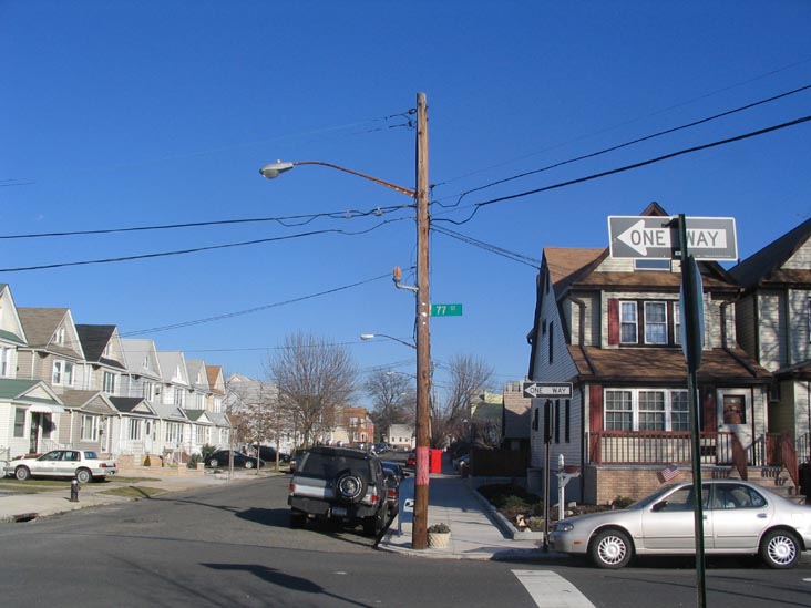 77th Street and 66th Road, SE Corner, Middle Village, Queens