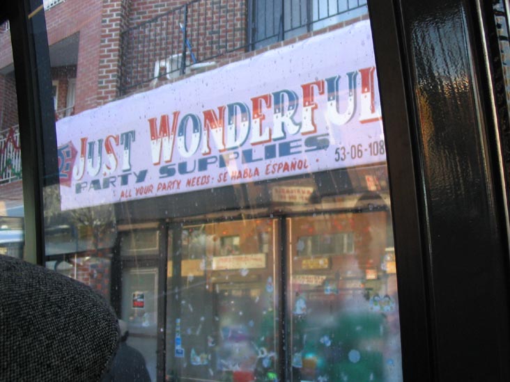 Just Wonderful Party Supplies, 53-06 108th Street, Corona, Queens