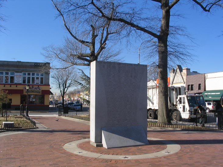 War Memorial, Queens Village Veterans Plaza, Queens Village, Queens