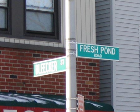 Fresh Pond Road and the Other Bleecker Street, Ridgewood, Queens