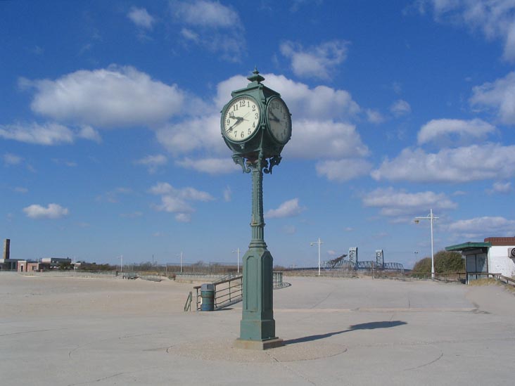 Clock, Jacob Riis Park, The Rockaways, Queens, February 24, 2006