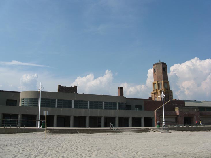 Bathhouse, Jacob Riis Park, The Rockaways, Queens, August 19, 2009