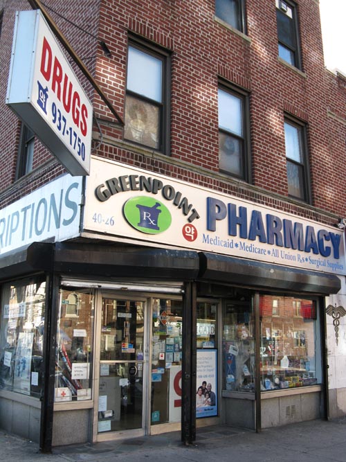 Greenpoint Pharmacy, 40-26 Greenpoint Avenue, Sunnyside, Queens