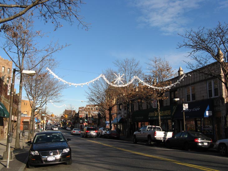 Looking East Down Greenpoint Avenue From 43rd Street, Sunnyside, Queens
