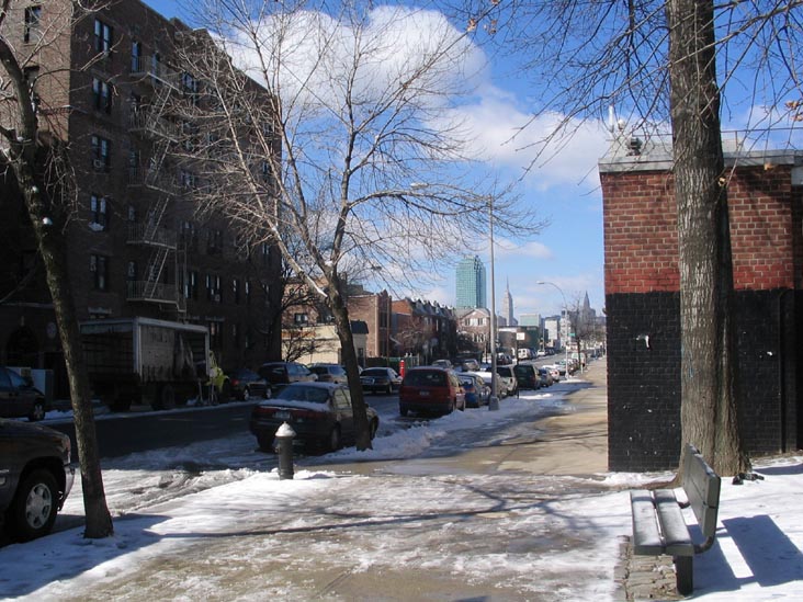 Skillman Avenue Looking West From Torsney Playground, Sunnyside, Queens