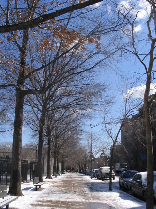 Skillman Avenue Looking East From Torsney Playground, Sunnyside, Queens