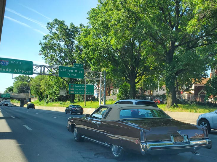 Van Wyck Expressway Near Linden Boulevard, Queens, June 20, 2021