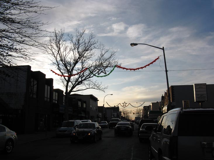 Looking West Down 14th Avenue Toward 150th Street, Whitestone, Queens