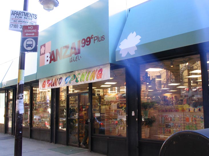 Banzai 99 Cent Plus, Woodside Branch, 53-10 Roosevelt Avenue, Woodside, Queens, February 16, 2004
