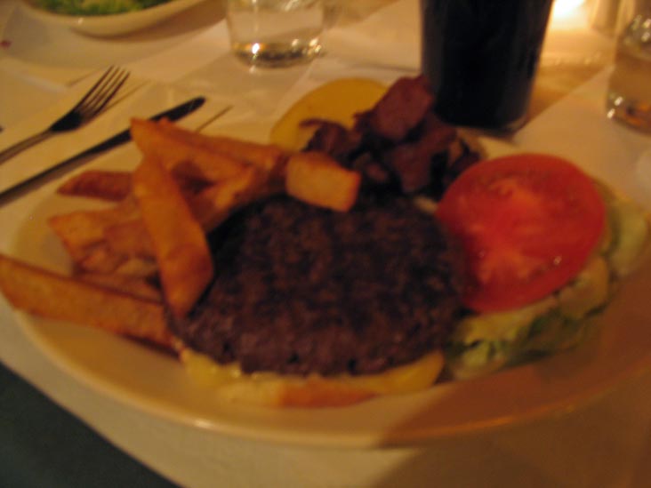 Bacon Cheeseburger, Donovan's Pub, 57-24 Roosevelt Avenue, Woodside, Queens, March 29, 2006