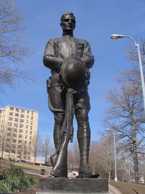 Woodside Doughboy Statue, Doughboy Park, Woodside, Queens