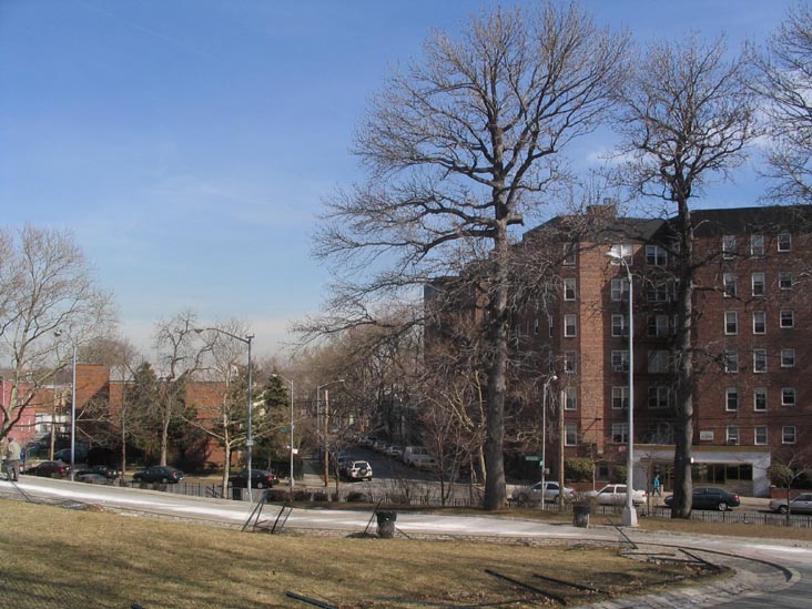 View Towards 55th Street, Doughboy Park, Woodside, Queens