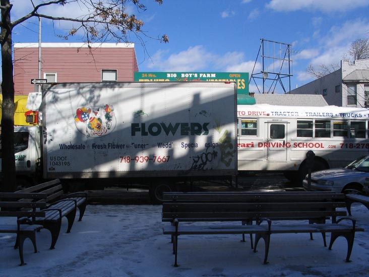 Woodside Avenue, Sergeant Carl R. Sohncke Square, Woodside, Queens, March 3, 2006