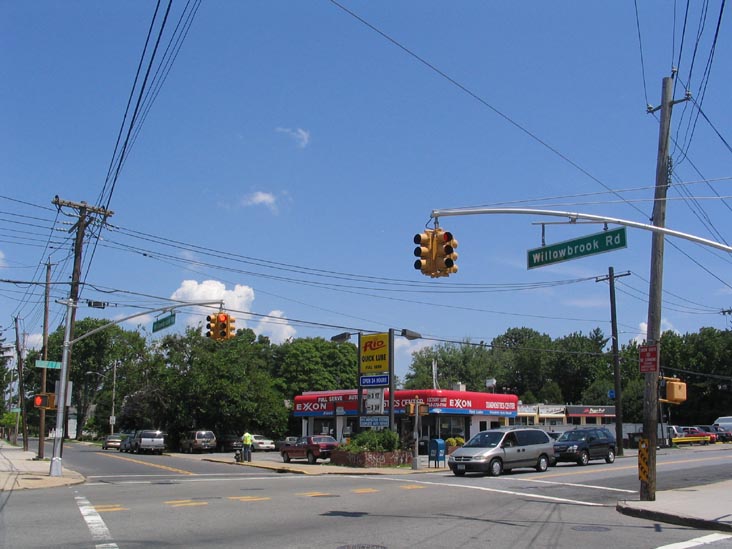 Willowbrook Road and Victory Boulevard, NE Corner, Willowbrook, Staten Island