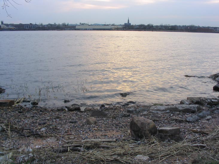 Perth Amboy From Tottenville, Staten Island, April 17, 2004