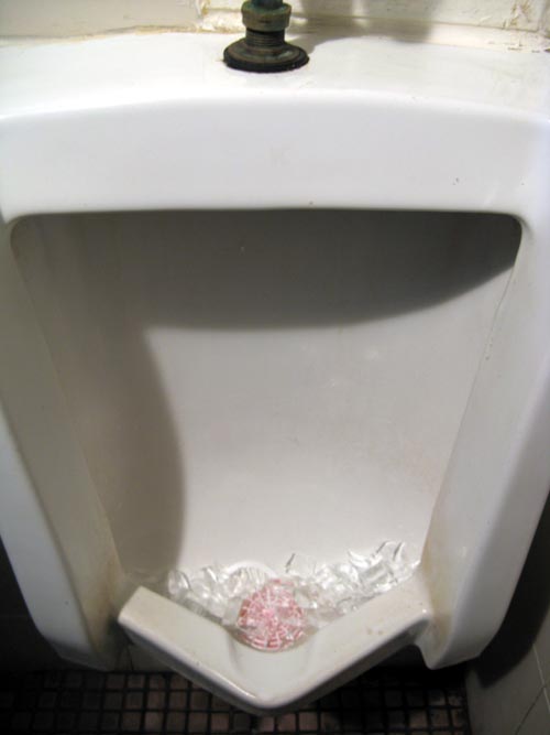 Ice-Filled Urinal, Talk of the Town, 24 Giffords Lane, Great Kills, Staten Island, June 7, 2008, 8:53 p.m.