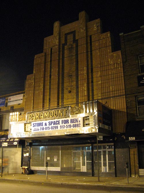 Paramount Theatre, 560 Bay Street, Stapleton, Staten Island, June 7, 2008, 11:47 p.m.