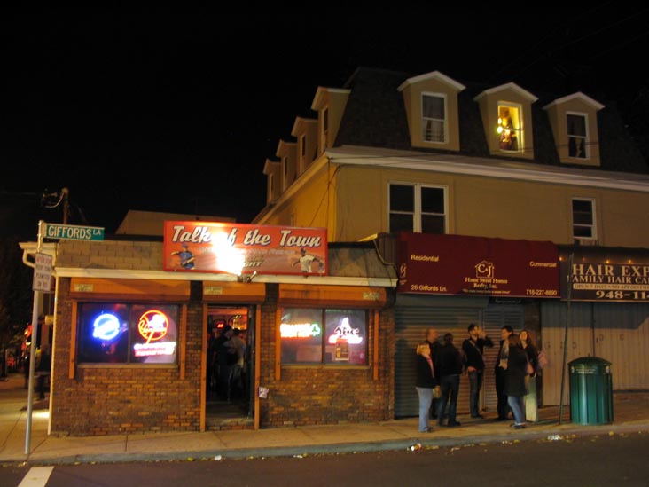 Talk of the Town, 24 Giffords Lane, Great Kills, Staten Island Railway Pub Crawl, October 27, 2007, 10:21 p.m.