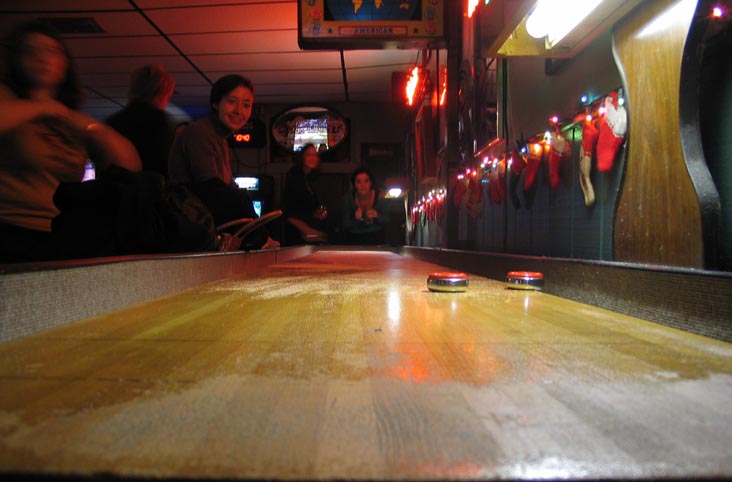 Shuffleboard Game, Talk of the Town, 24 Giffords Lane, Great Kills, Staten Island, December 17, 2004