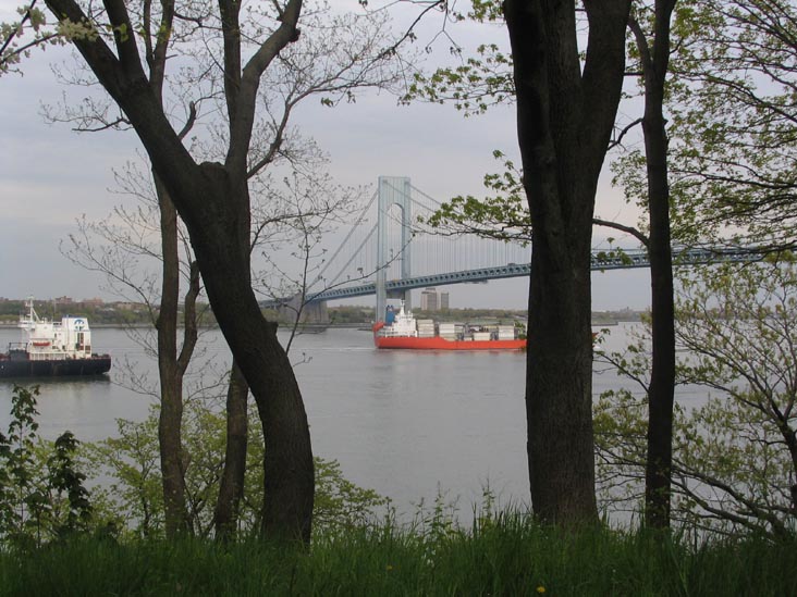 Narrows, Verrazano-Narrows Bridge From Arthur von Briesen Park, Staten Island