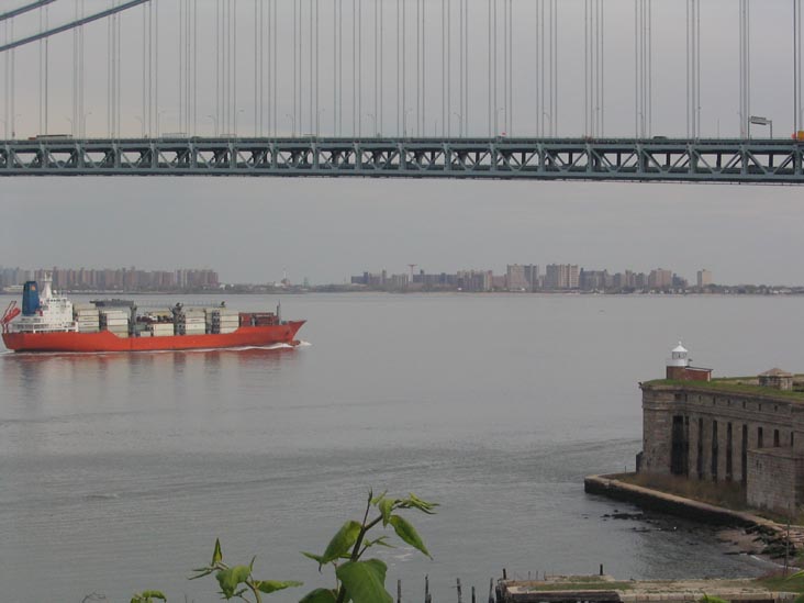 Narrows, Verrazano-Narrows Bridge From Arthur von Briesen Park, Staten Island