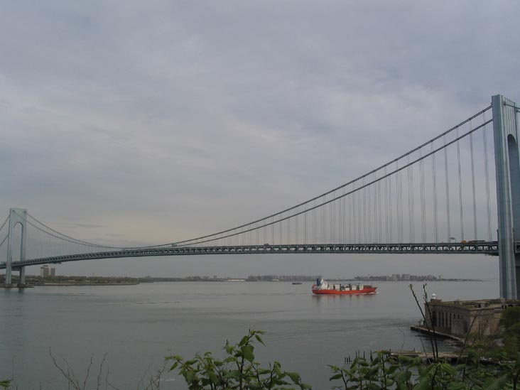 Verrazano-Narrows Bridge From Arthur von Briesen Park, Staten Island