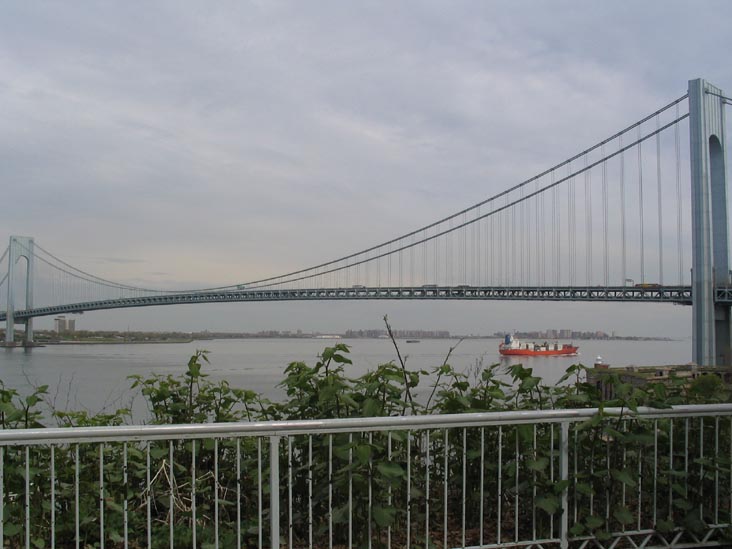 Verrazano-Narrows Bridge From Arthur von Briesen Park, Staten Island