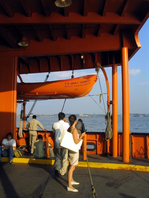 Staten Island-Bound Staten Island Ferry, August 1, 2007
