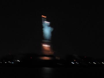 Statue of Liberty from the Staten Island Ferry, New York Harbor