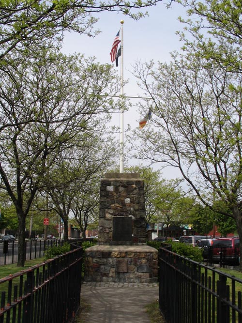 Memorial, Egbert Square, Port Richmond, Staten Island