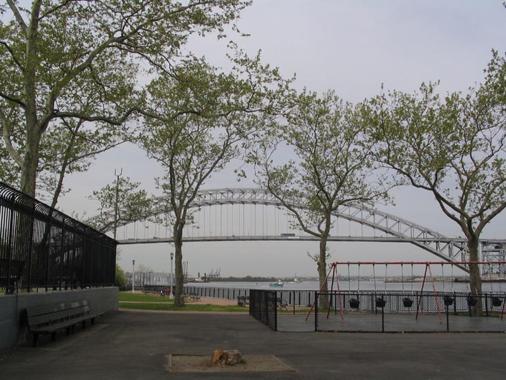 Bayonne Bridge, Faber Park, Port Richmond, Staten Island