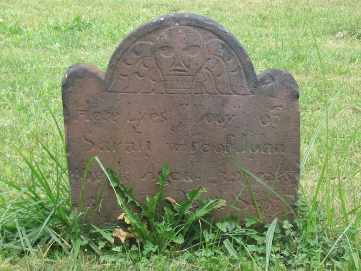 Headstone, Cemetery, Reformed Church on Staten Island, 54 Port Richmond Avenue, Port Richmond, Staten Island