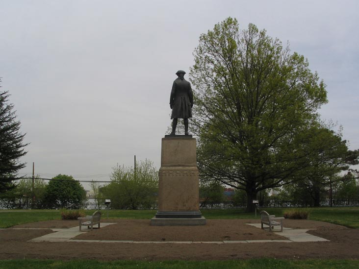 Robert Richard Randall Monument, Snug Harbor Cultural Center, Staten Island, May 2, 2006