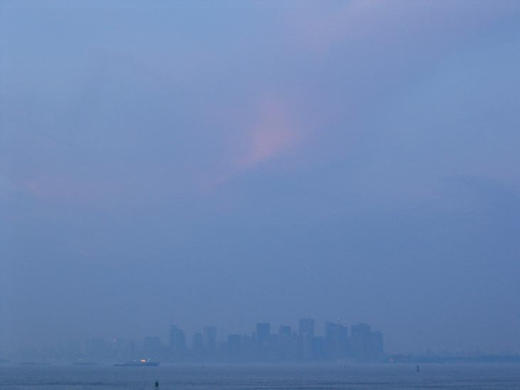 Lower Manhattan From Staten Island Ferry Terminal, St. George, Staten Island, May 28, 2006