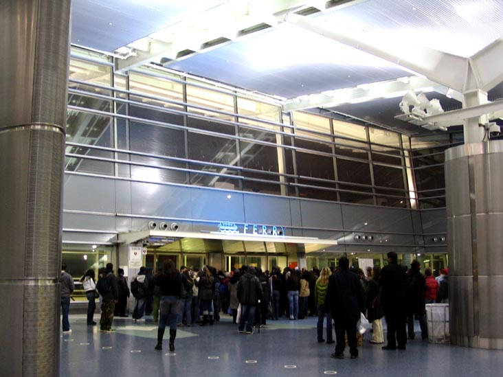 Staten Island Ferry Terminal, St. George, Staten Island, January 13, 2007, 11:55 p.m.