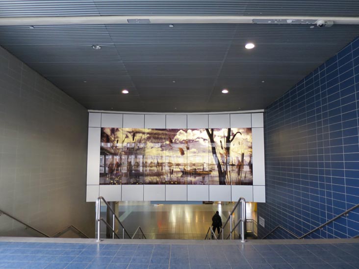 Staten Island Ferry Terminal, St. George, Staten Island, January 20, 2014