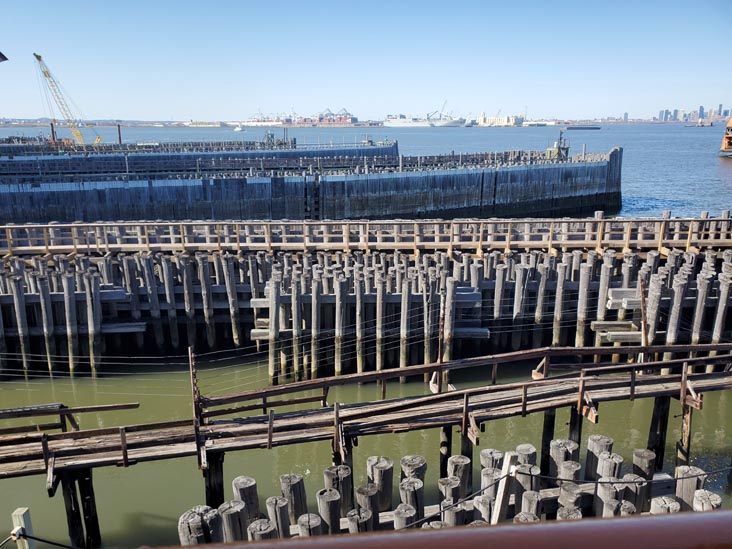 Staten Island Ferry Terminal, St. George, Staten Island, April 2, 2022